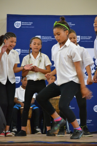 Learner showcased their dance talents on stage