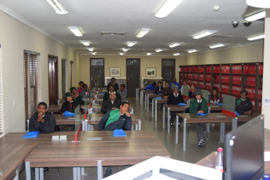Learners experienced the feeling of the Reading Room where research happens on a daily basis