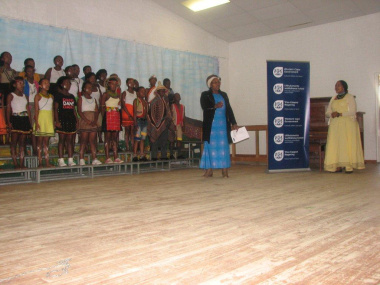 Learners performed various items at the event