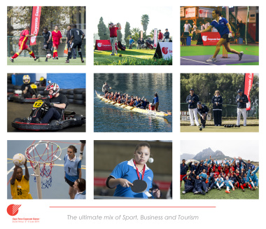 The Cape Town Corporate Games will take place between 5 and 8 June 2014.