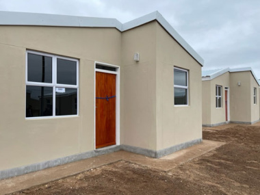 Melkhoutfontein housing project in the Hessequa municipal area, close to Stillbaai, Western Cape