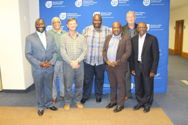 Members of the Western Cape Provincial Geographical Names Committee