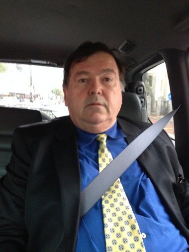 Minister Donald Grant uses a seatbelt.