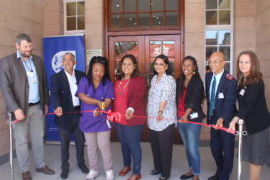 Minister Mbombo officially opens Wellness Centre at Groote Schuur Hospital.