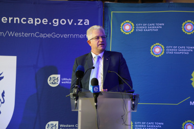 The Minister of Economic Opportunities, Alan Winde shared the vision behind the unveiling