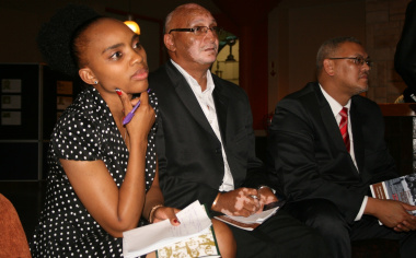 Ms Noziphiwe (SRSA), Mr Bennett Bailey and Adv. Lyndon Bouah (DCAS) responded to questions at the network session.