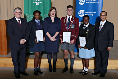 Top three winners Essay Writing Competition