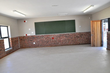 One of the classrooms.