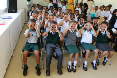 learners show their excitement