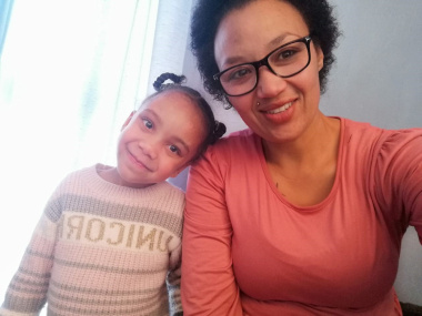 Faith and her aunt Gleneez live a healthy lifestyle to care for their kidneys.