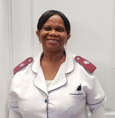 Dina Langley discovered her passion for palliative care after identifying that community members needed support with grief and bereavement. She works for Caring Network, an NPO in Bishop Lavis. The NPO works alongside the Bishop Lavis CDC.