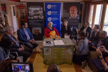 Signing of the Co-operative Agreement between the Denis Goldberg Legacy Foundation Trust, the Hout Bay Museum Board of Trustees and the Department of Cultural Affairs and Sport in October 2018