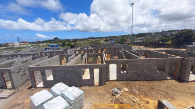 Construction of phase 1 at Qolweni project