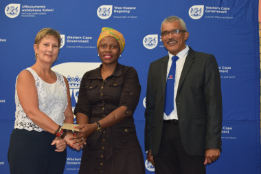 SAFA Cape Town receives funding from Minister Anroux Marais and Richard Buckley