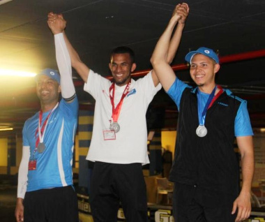 Shamieg Mc Laurie from DCAS took first place in the go-karting event