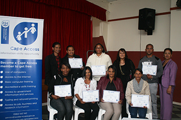 Slangrivier-e-Centre graduating group 3