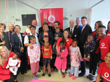 Minister Mbombo visited the 43 children receiving plastic and reconstructive surgery as part of the Tygerberg Academic Hospital's Smile week. 