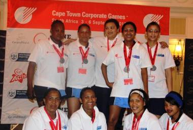 Team Western Cape's netball team took first place for their code