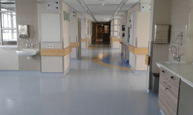 The completed Paediatric Intensive Care Unit.