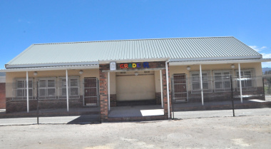 The Grade R classrooms.