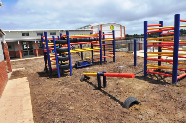 The Grade R playing area.