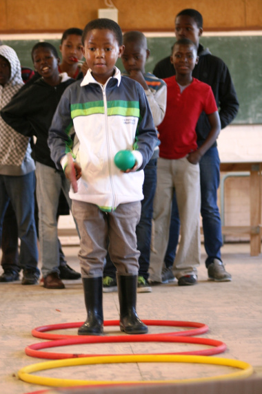 The holiday programme at Walter Teka Primary offers Siphosethu Njova the opportunity to develop his skills.