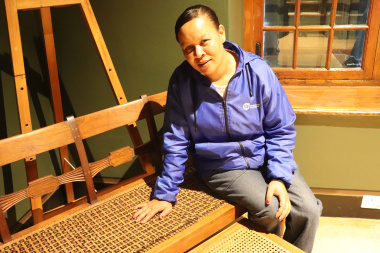 The humble journey of Juanita inspire the group to be innovative and appreciative. She took the initiative to renovate the facility's furniture with bare basics.