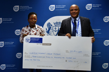 The Lwandle Migrant Labour Museum received R336 439 from DCAS