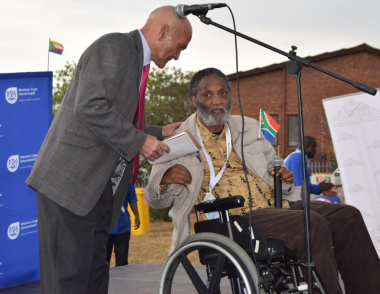 The stories of Wilfred Arendze and Maxwell Moss inspired the audience at the Heritage Day celebrations in the West Coast to take ownership of the future