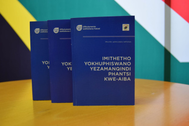 The isiXhosa boxing rules booklet.