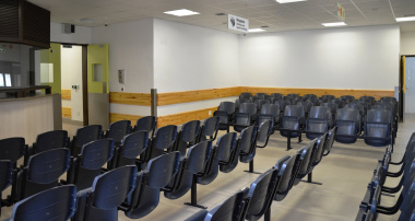 The waiting area at the Wesfleur emergency centre.