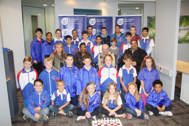 International Master Aleksander Lysenko readies team SA for the Chess Olympiad.