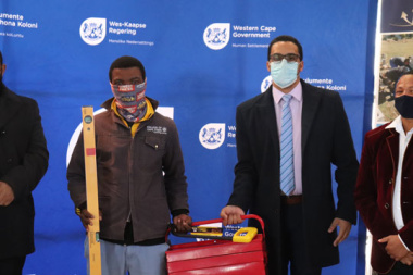 Uniondale learners receive Construction Toolkits as part of Youth Empowerment Programme