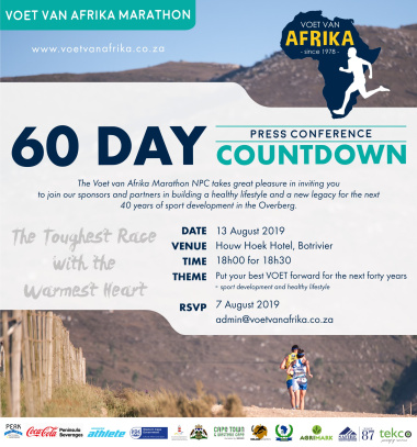 Voet Van Afrika 60 Day Countdown Conference