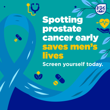 Spotting prostate cancer early saves men's lives