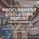Procurement Disclosure Report 2020