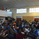 A full house at Zwelethemba Hall enjoys the local talent