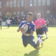 A learner from the Western Cape Sport School scores a try