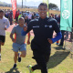 A runner from WCED pushing hard during the 6km cross country run