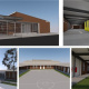 Artist's impressions of the school facilities
