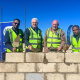 L-R: Provincial Minister of Infrastructure Tertuis Simmers, Western Cape Premier Alan Winde, Executive Mayor of Bitou Municipality Dave Swartz and Ward Councillor Claude Terblanche