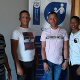 The Bitterfontein e-Centre staff, from left Keagan Benting (Development Manager), Pay Intern Franklin Fenskey, Aldo Owies (Centre Manager) and Pay Intern Heinrich Otta are ready to assist you. 