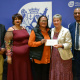 Cape Winelands Netball receive their funding.