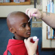 Children had the opportunity to have their face painted.