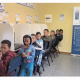 Young learners using the WCG eCentre facilities