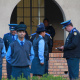 Parade inspection by Chief Provincial Inspector D Smit