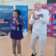 Dr Nomafrench Mbombo and Premier Alan Winde at the launch of the undetectable equals untransmittable (U=U) campaign.