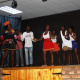 Fezekile Secondary School learners dancing on stage