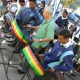 Heideveld Secondary School learners who participate in the DCAS schools steelband project entertained guests as they arrived at the launch.