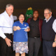 Herman van der Westhuizen Ministry DCAS, Nikki Crowster SABDC, Municipal Manager of Laingsburg Stephanus Pieterse and Councillor Wilhelm Theron officiated the NBW launch